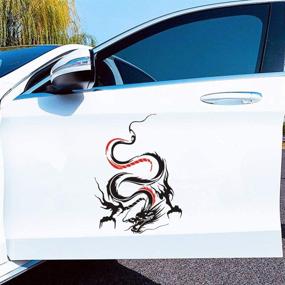 img 2 attached to Dragon Graphic Sticker Self Adhesive Graphics