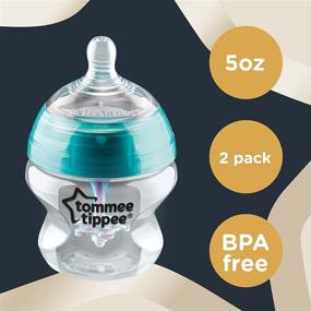 img 3 attached to Clear Tommee Tippee Anti-Colic Bottles, 5Oz, Pack Of 2 - Advanced Technology