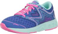 👟 asics c711n noosa youth running shoes in vibrant yellow – athletic comfort and style for girls logo