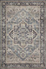 img 4 attached to Add Classic Charm To Your Home With Loloi II Hathaway HTH-01 Navy/Multi Traditional Area Rug - 7'-6" X 9'-6