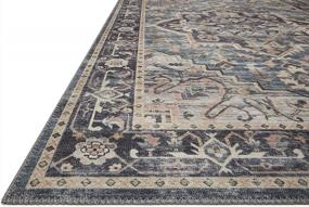 img 3 attached to Add Classic Charm To Your Home With Loloi II Hathaway HTH-01 Navy/Multi Traditional Area Rug - 7'-6" X 9'-6