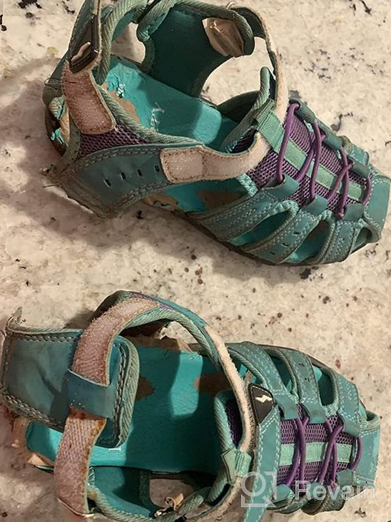 img 1 attached to 🧗 Norty Toddler Big Kid Water Hiking Sandals: Athletic Outdoor Sport Shoes for Boys & Girls review by David Padilla