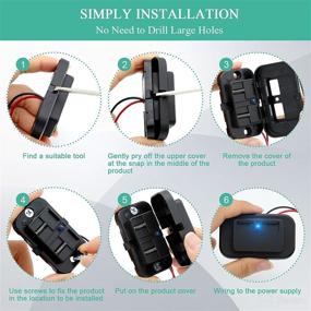 img 1 attached to 12V USB Outlet Dual Car Charger Socket Power Outlet Dual Port 12V24V Quick Cars Bus RV