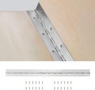 beamnova 2x24 inch stainless steel piano hinge with screws for durable and seamless doors logo