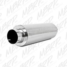 img 1 attached to 🔇 MBRP M2220A Aluminized Quiet Tone Muffler - 31 inch