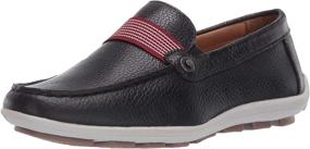 img 4 attached to Driver Club USA Leather Fashion Boys' Shoes ~ Loafers