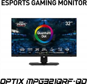 img 3 attached to MSI Optix MPG321QRF QD 31.5" Monitor: Anti-Glare, Picture By Picture, Cable Lock Slot, OSD, IPS