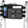 supregear folding walker bag for seniors - 9 pockets, cup holder & large capacity waterproof tote! logo