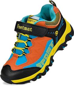 img 4 attached to 👟 Biacolum Sneakers: The Ultimate Waterproof Walking Shoes for Boys' Hiking Adventures Outdoors