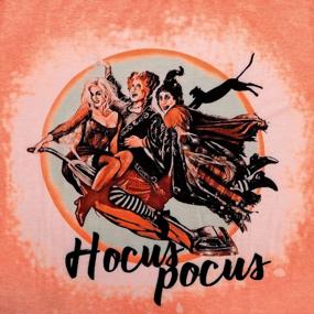 img 1 attached to Веселая и лестная футболка Hocus Pocus Halloween для женщин больших размеров - Spider, Sanderson Sisters и многое другое!