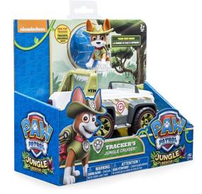 img 1 attached to 🐾 Paw Patrol Jungle Rescue: Tracker’s Jungle Cruiser – Vehicle & Figure Combo