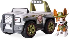 img 4 attached to 🐾 Paw Patrol Jungle Rescue: Tracker’s Jungle Cruiser – Vehicle & Figure Combo