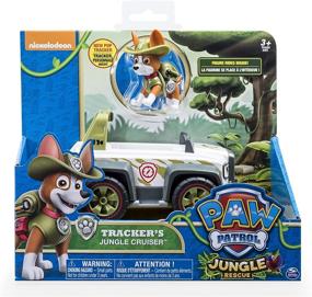 img 2 attached to 🐾 Paw Patrol Jungle Rescue: Tracker’s Jungle Cruiser – Vehicle & Figure Combo