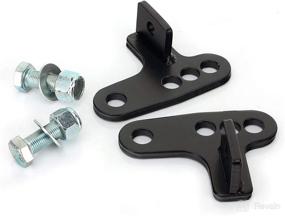 img 2 attached to 🏍️ Enhance Your Ride: TOPMOUNT 1Pair Adjustable Lowering Kit for Harley-Davidson Sportster 883 and 1200 Models