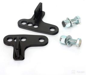 img 3 attached to 🏍️ Enhance Your Ride: TOPMOUNT 1Pair Adjustable Lowering Kit for Harley-Davidson Sportster 883 and 1200 Models