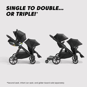 img 2 attached to Eco-Friendly Baby Jogger® City Select® 2 Single-To-Double Modular Stroller - Pure Mulberry