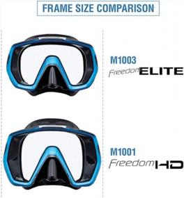img 3 attached to TUSA M-1003 Freedom Elite Scuba Diving Mask