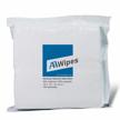 aawipes cleanroom wipes - professional grade nonwoven wipers for lab, electronics, and pharmaceutical industries - 150 large blue cellulose/polyester blend wipes in a bag logo