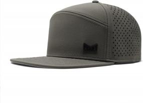 img 4 attached to Melin Trenches Icon Hydro, Performance Snapback Hat, Water-Resistant Baseball Cap For Men & Women
