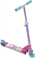 spark up your child's ride with huffy's jojo siwa electro-light inline scooter logo