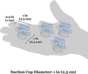 img 1 attached to JOR Suction Transparent Aquarium Functions