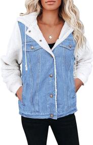 img 1 attached to LookbookStore Womens Casual Button Pockets Women's Clothing via Coats, Jackets & Vests