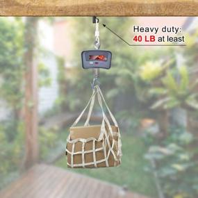 img 1 attached to Effortless Christmas Light Hanging: SELEWARE'S 60-Piece Q-Hanger Kit With 40 LB Heavy Duty Capacity And Easy Release Hooks