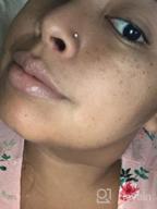 img 1 attached to Stylish And Durable Stainless Steel Nose Piercing Jewelry For Women - MODRSA 20 Gauge Hoop Nose Rings - Beautiful Silver Nose Rings Hoops For Nose Piercings review by Veronica Holmes