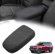 🚗 enhance your ford bronco sport's comfort with kingsboomy center console armrest cover - 2021-2022, soft cushioned pad, scratch resistant, automotive interior accessory логотип