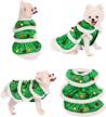 small dog cat christmas tree costume funny pet cosplay outwear coat apparel hoodie logo