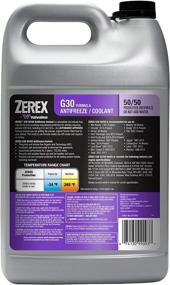 img 1 attached to Zerex G30 фосфатно-силикатный антифриз/охлаждающая жидкость 50/50 - удобная готовая к использованию формула объемом 1 галлон.