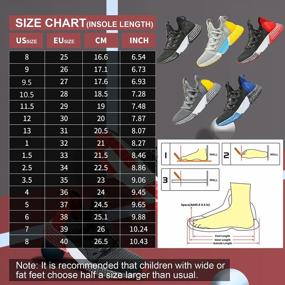 img 3 attached to Performance-Ready Footwear For Kids: Littleplum Boys & Girls Running Shoes