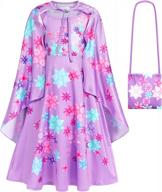transform your little girl into a princess with jurebecia mirabel costume dress and bag set for halloween and role play - age 3-10 logo