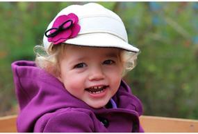img 2 attached to Decorative Wool Cap With Earflap For Kids - Stormy Kromer Lil' Petal Pusher