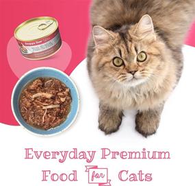 img 1 attached to Snappy Tom Lites Cat Food: Tantalizing Canned Tuna with Crab Meat, 3 oz