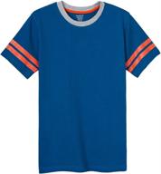 french toast toddler sleeve ringer boys' clothing - tops, tees & shirts logo