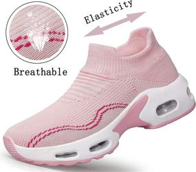 img 3 attached to 👟 PDBQ Women's Athletic Shoes: Lightweight, Breathable, Comfortable Sneakers