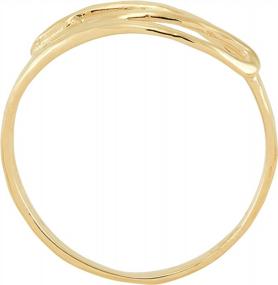 img 2 attached to 10K Yellow Gold 'The Golden Touch' Ring By Silpada, A Stunning Piece Of Jewelry