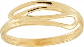 img 4 attached to 10K Yellow Gold 'The Golden Touch' Ring By Silpada, A Stunning Piece Of Jewelry
