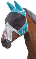 shires fine mesh mask fringe horses - pest control logo