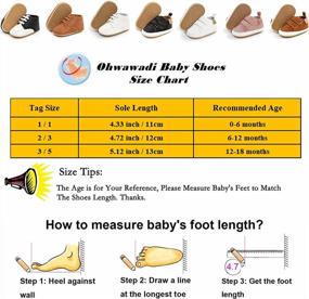 img 2 attached to Premium Soft Sole Tassels Prewalker Anti-Slip Shoes: Infant Baby Boys Girls Moccasins Sneakers First Walker Shoes