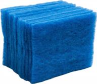 ultra durable polyester dryer filter vent replacement part by bluestars - exact fit for bettervent indoor dryer vent - pack of 12 logo