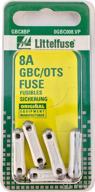 🔌 littelfuse 0gbc008.vp gbc ceramic 32v 8a fuse pack of 5 - reliable carded fuse for different applications logo