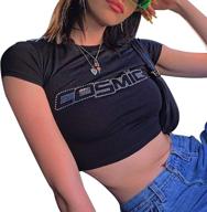 👚 fashionable girls' graphic clothing: tops, tees, and blouses with aesthetic appeal logo