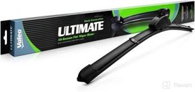 img 3 attached to 🌧️ Valeo 900261B Frameless ULTIMATE 26" All-Season OE Replacement Wiper Blade - Black | Top-Notch Performance & Style