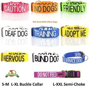 img 1 attached to Dexil Limited Training Blue Color Coded 2 4 6 Foot Or Coupler Professional Adjustable Dog Leash: 'Do Not Disturb' Prevents Accidents by Alerting Others of Your Dog in Advance