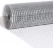 1/2 inch 48x100 ft 19 gauge hot dipped galvanized welded wire mesh roll chicken fencing gopher cloth - nueve deer hardware logo