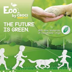 img 2 attached to Environmentally-Friendly Puppy Pads: CROCI ECO Green Dog Pads - 50 Disposable 22X23In Plant-Based Pee Pads For Quick Drying & Leak-Proof Training Results