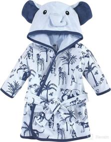 img 1 attached to Hudson Baby Unisex Cotton Bathrobe Apparel & Accessories Baby Boys and Clothing