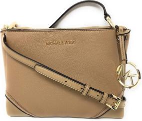 img 3 attached to Michael Kors Nicole Compartment Crossbody Women's Handbags & Wallets : Crossbody Bags